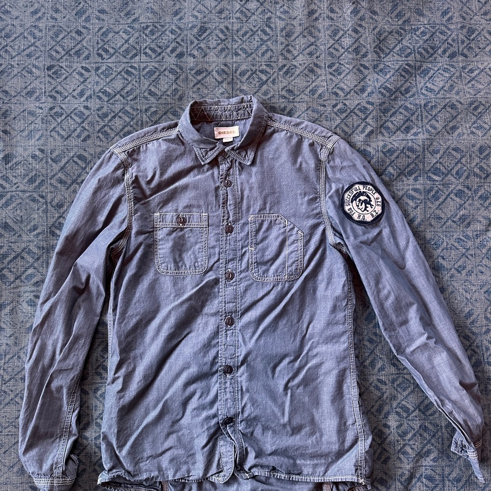 Diesel Indigo Denim Shirt
